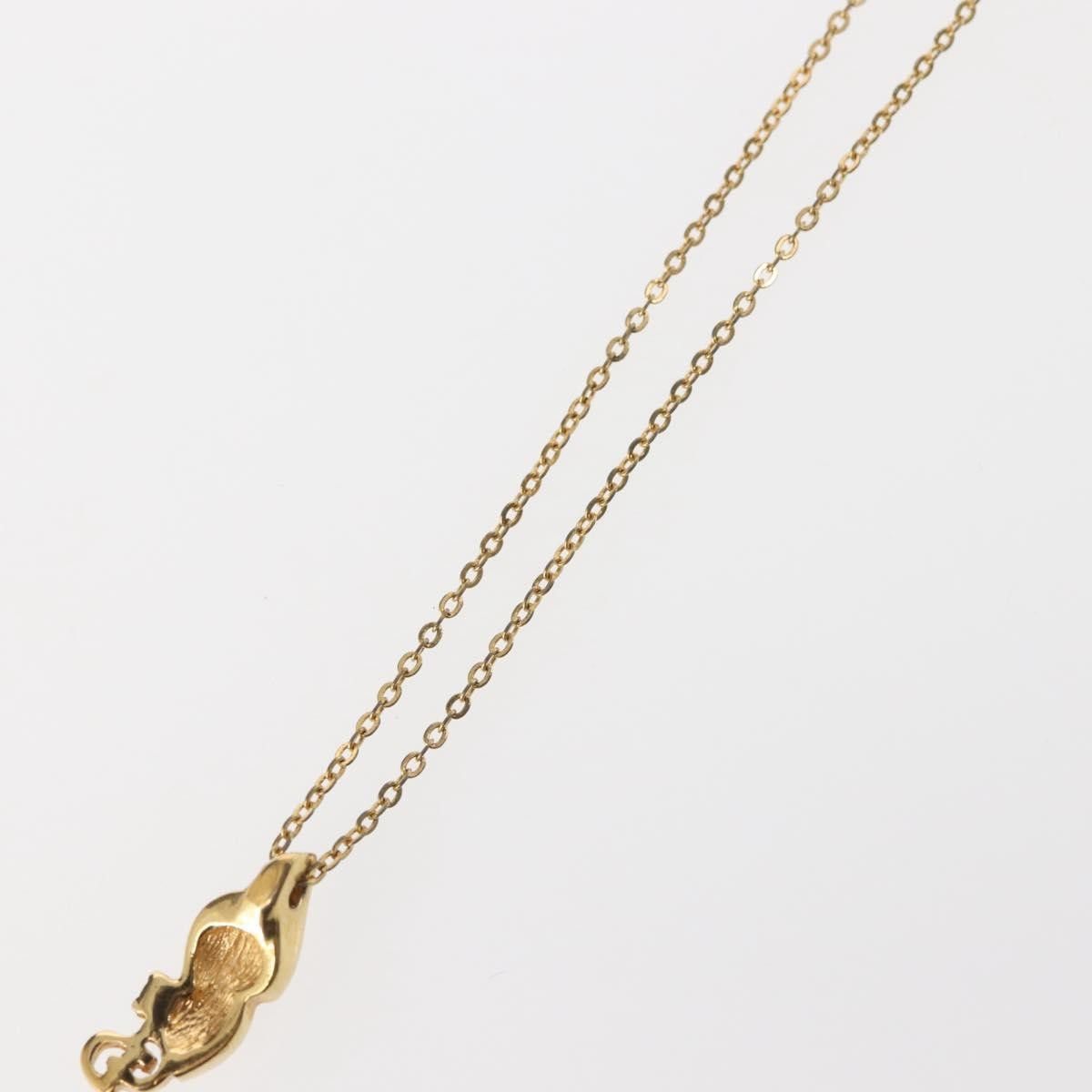 Dior Christian Dior CD Pendant Necklace Gold-plated Size ONE SIZE - 13 Thumbnail
