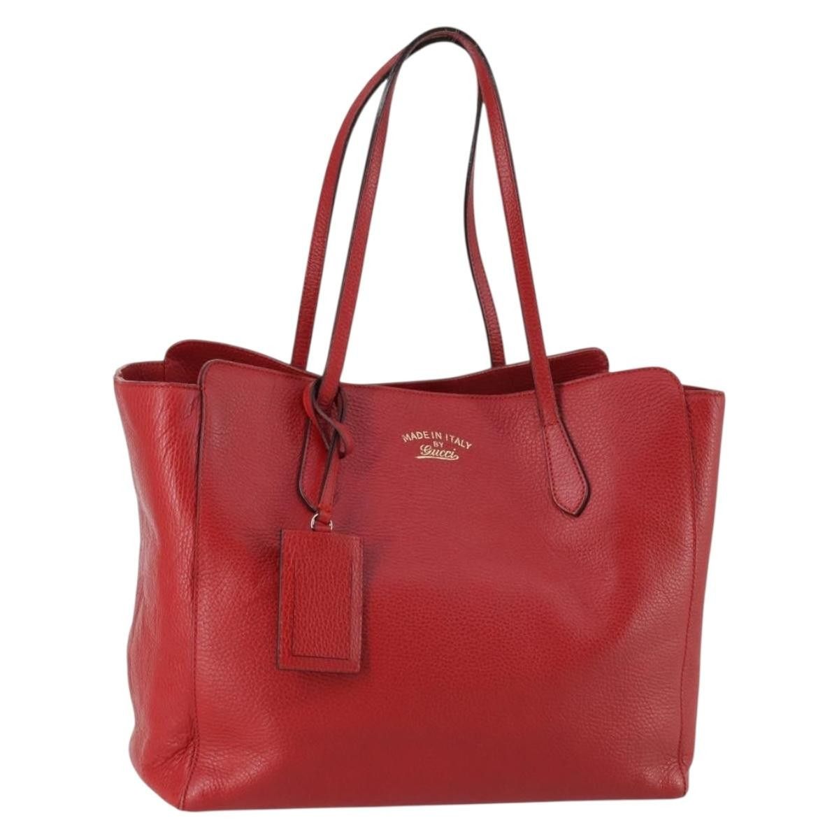 Gucci Gucci Swing Tote Leather Size ONE SIZE - 17 Thumbnail