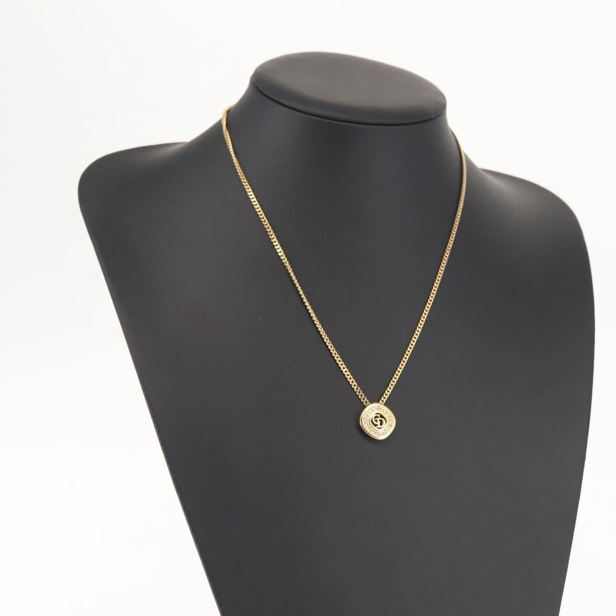 Dior Christian Dior CD Pendant Necklace Metal Size ONE SIZE - 8 Thumbnail