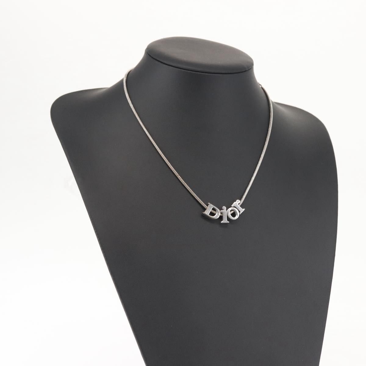 Dior Christian Dior Logo Necklace Metal Size ONE SIZE - 10 Thumbnail