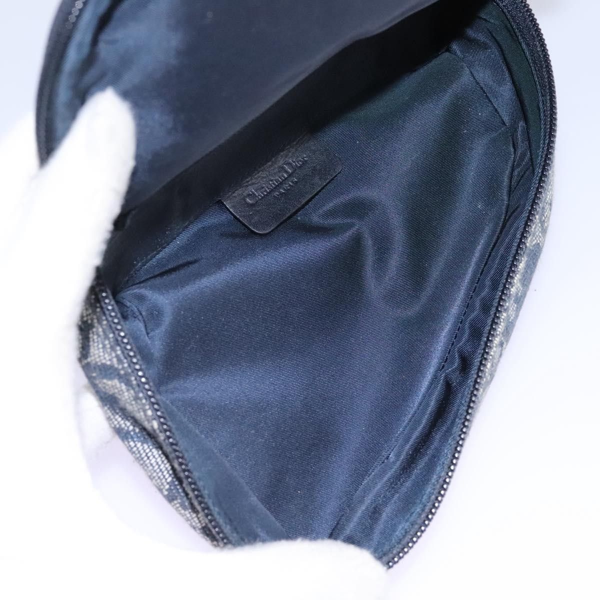 Dior Christian Dior Saddle Zip Pouch Diorissimo Canvas Size ONE SIZE - 20 Thumbnail