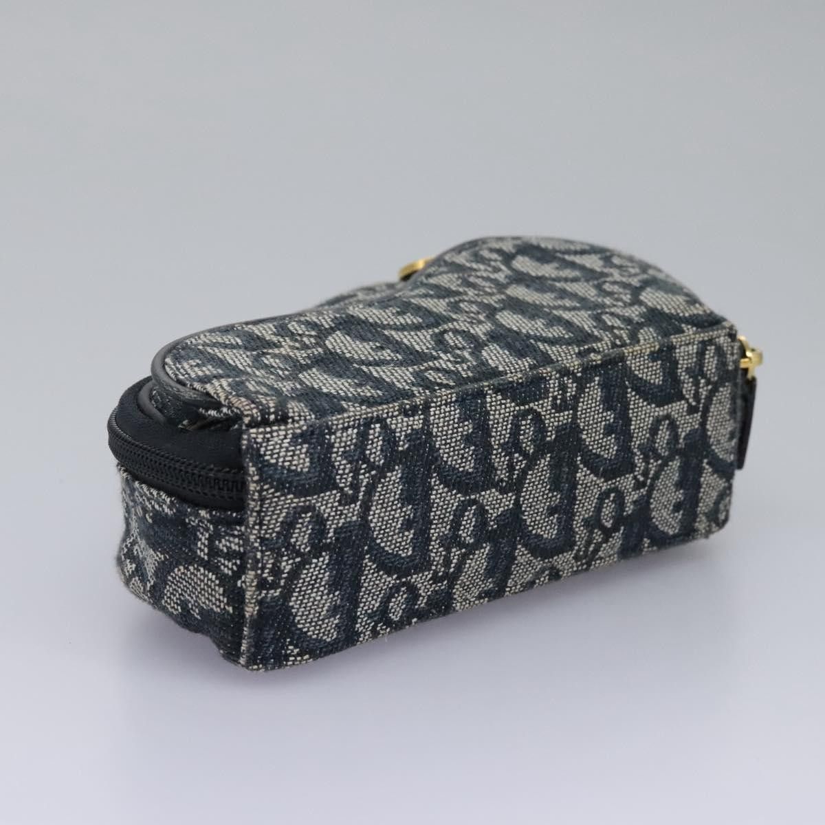 Dior Christian Dior Saddle Zip Pouch Diorissimo Canvas Size ONE SIZE - 14 Thumbnail