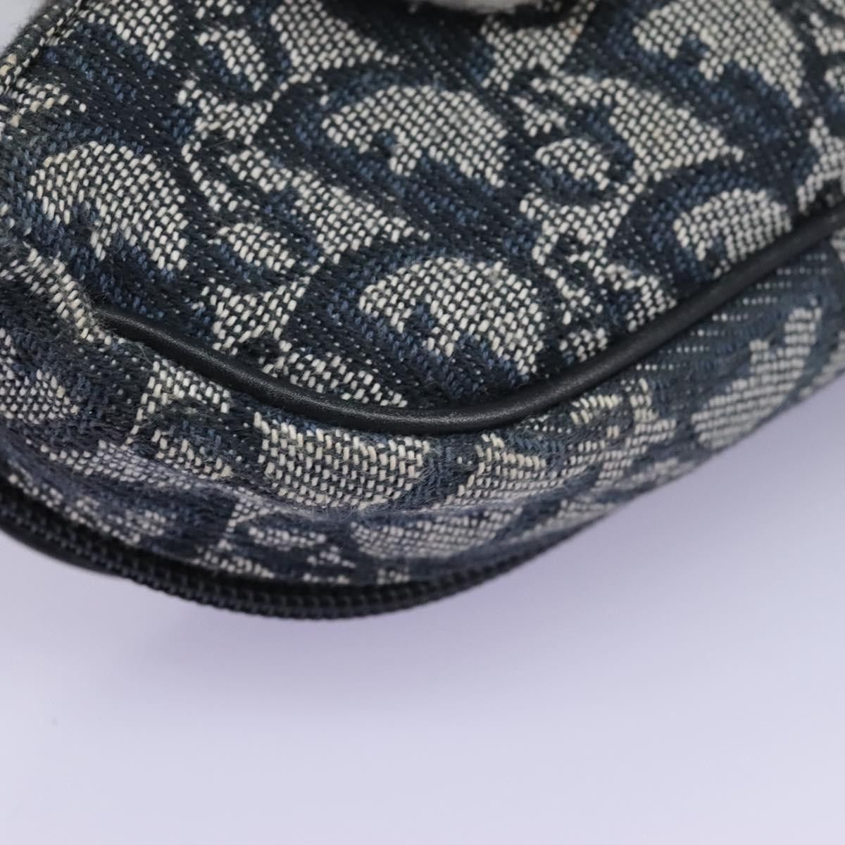 Dior Christian Dior Saddle Zip Pouch Diorissimo Canvas Size ONE SIZE - 10 Thumbnail
