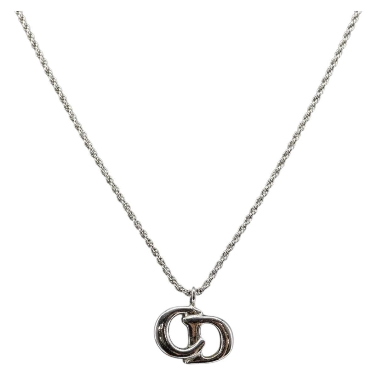 Dior Christian Dior CD Logo necklace Metal Size ONE SIZE - 3 Thumbnail