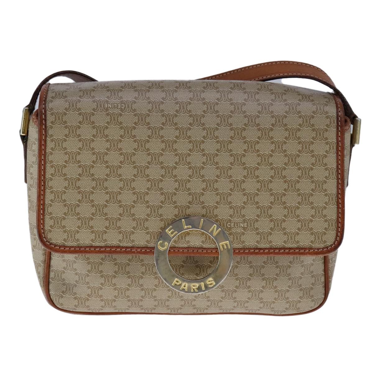 Celine Celine Vintage Macadam Shoulder Bag Canvas Size ONE SIZE - 18 Thumbnail