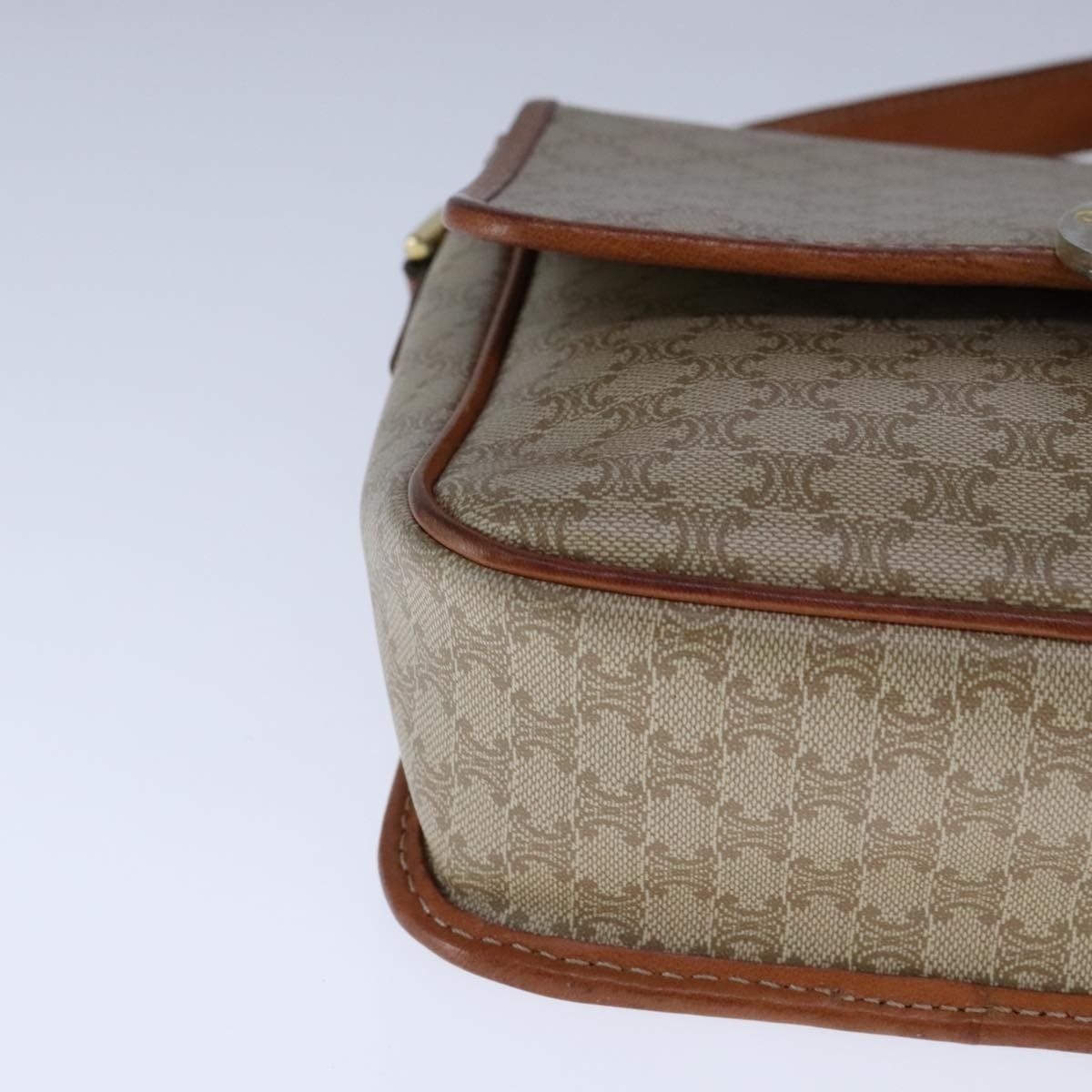 Celine Celine Vintage Macadam Shoulder Bag Canvas Size ONE SIZE - 8 Thumbnail