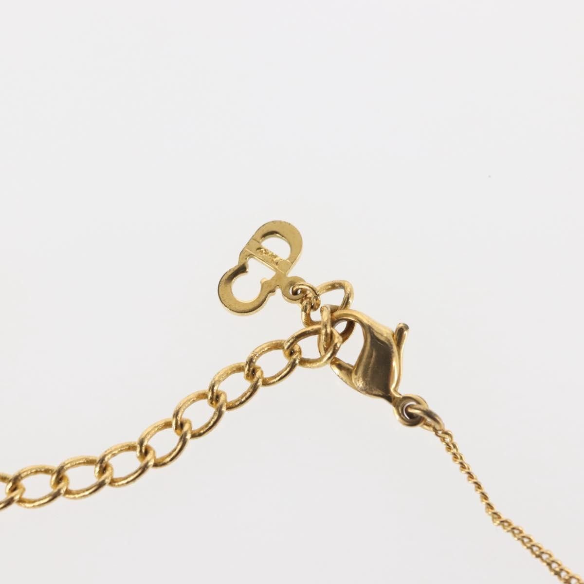 Dior Christian Dior Round Logo Pendant Necklace Metal Size ONE SIZE - 8 Thumbnail