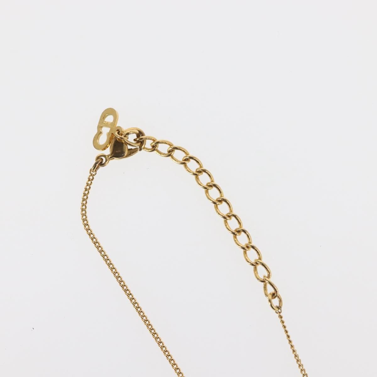Dior Christian Dior Round Logo Pendant Necklace Metal Size ONE SIZE - 7 Thumbnail