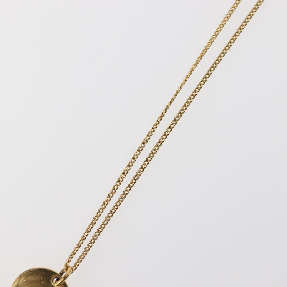 Dior Christian Dior Round Logo Pendant Necklace Metal Size ONE SIZE - 12 Thumbnail