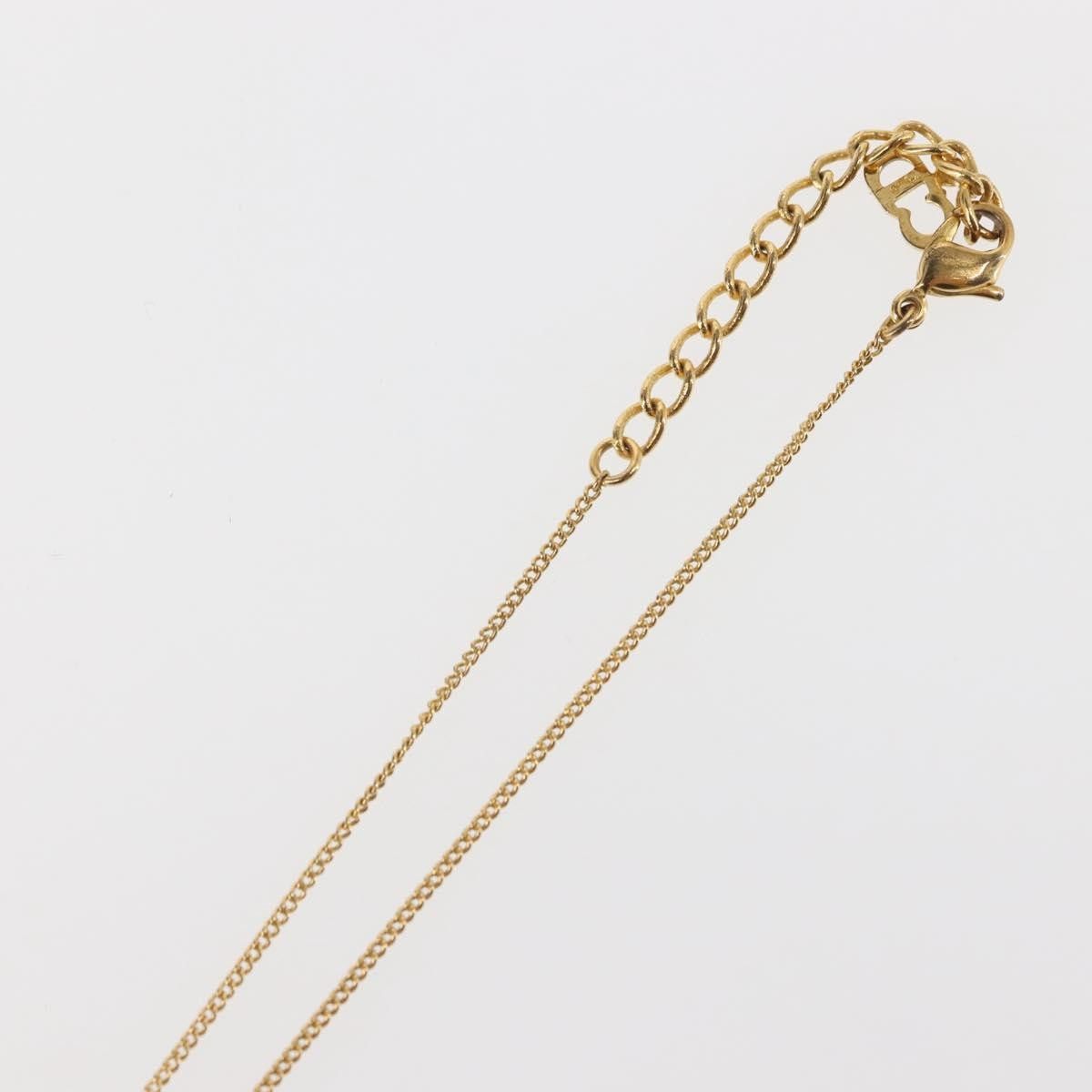 Dior Christian Dior Round Logo Pendant Necklace Metal Size ONE SIZE - 14 Thumbnail