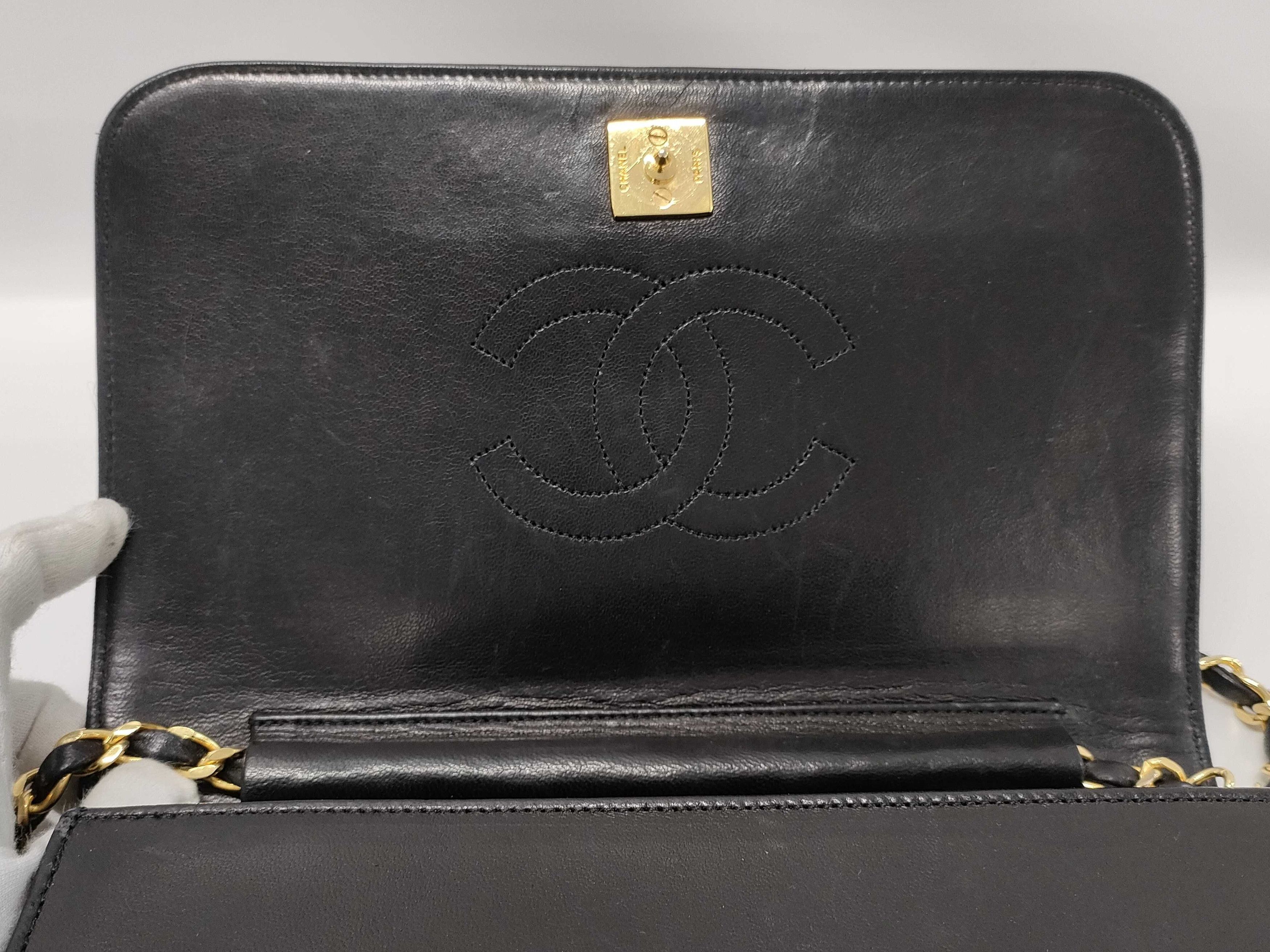 Chanel Chanel Timeless Flap Clutch Lambskin Size ONE SIZE - 9 Thumbnail