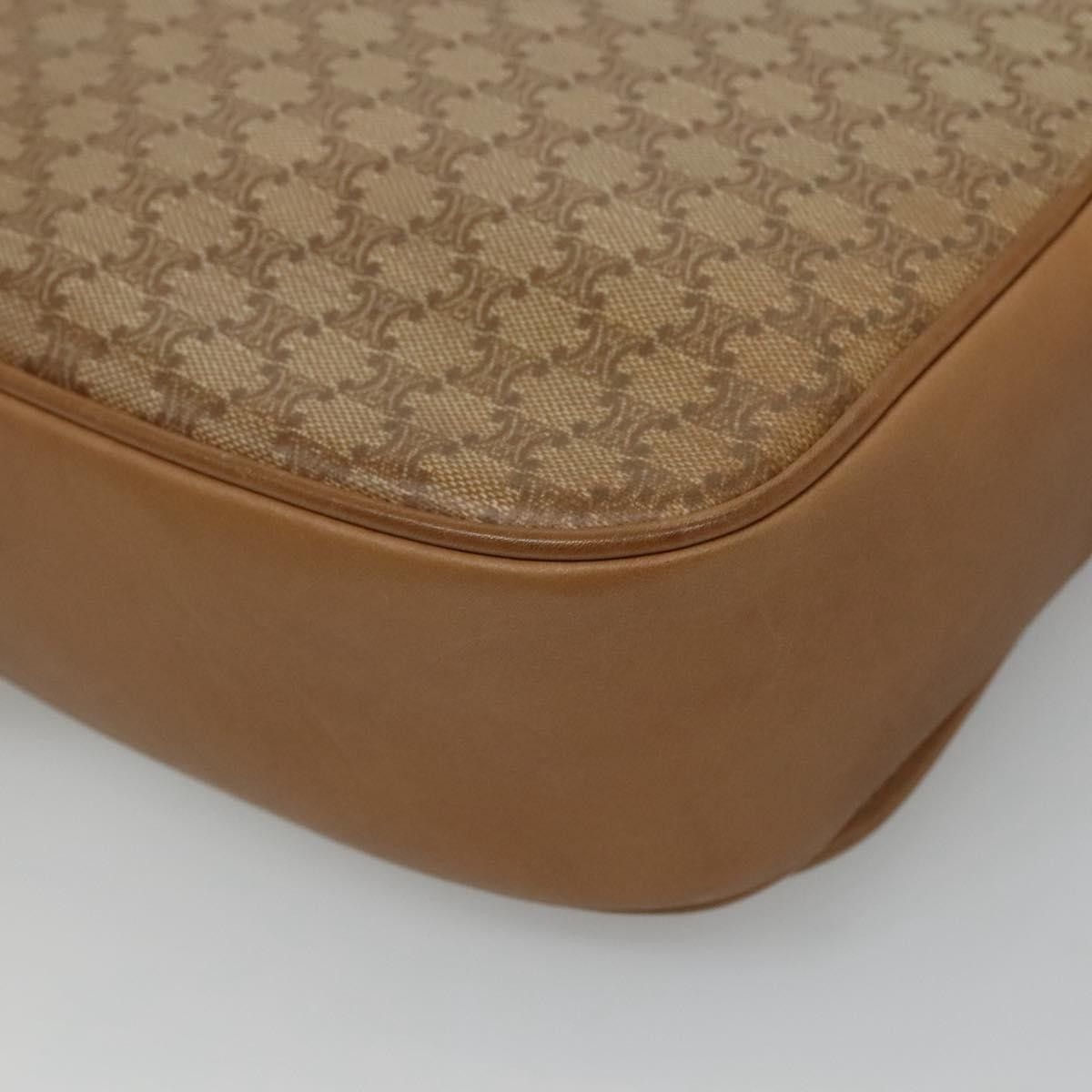 Celine Celine Vintage Macadam Shoulder Bag Canvas and Leather Size ONE SIZE - 10 Thumbnail