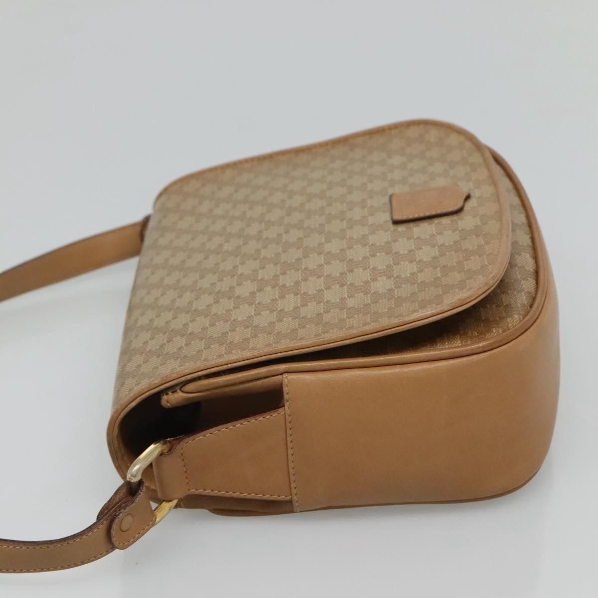 Celine Celine Vintage Macadam Shoulder Bag Canvas and Leather Size ONE SIZE - 4 Thumbnail