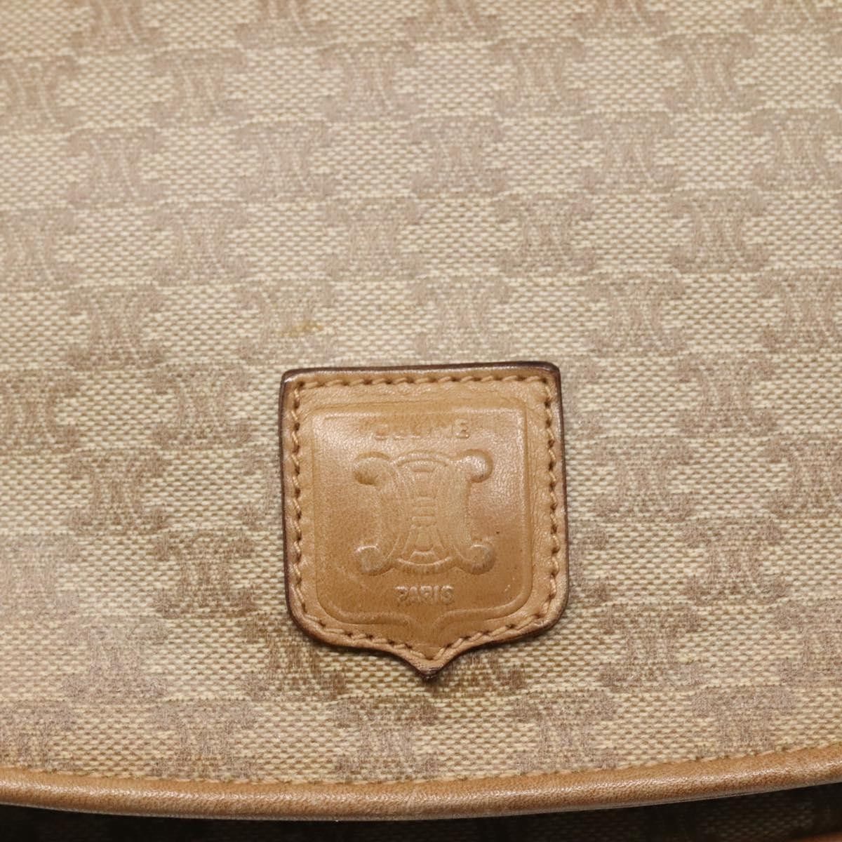 Celine Celine Vintage Macadam Shoulder Bag Canvas and Leather Size ONE SIZE - 12 Thumbnail