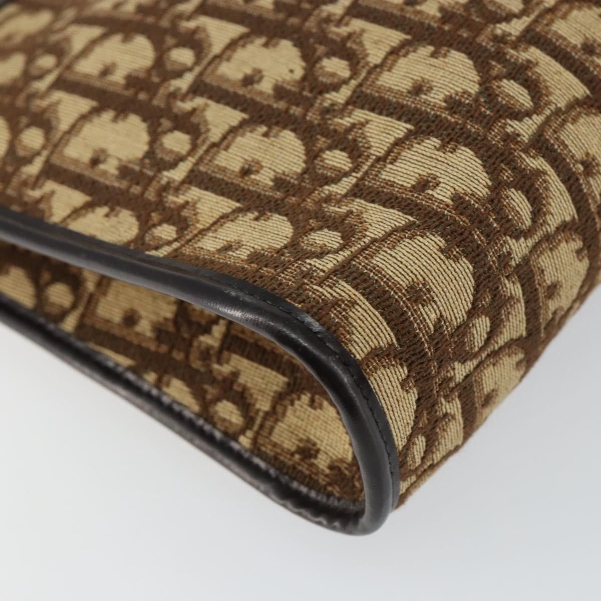 Dior Christian Dior Vintage Trotter Shoulder Bag Canvas Size ONE SIZE - 9 Thumbnail