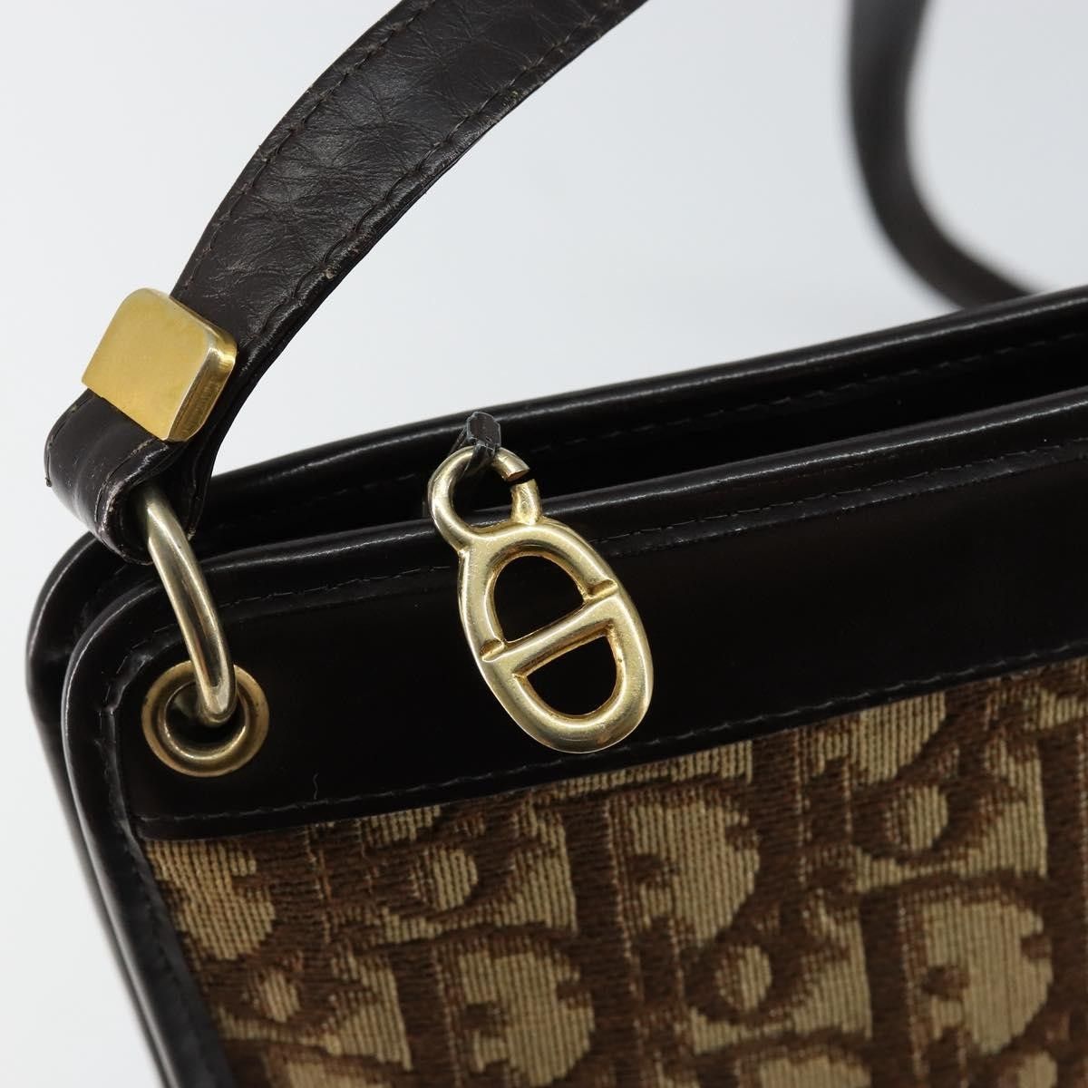 Dior Christian Dior Vintage Trotter Shoulder Bag Canvas Size ONE SIZE - 18 Thumbnail