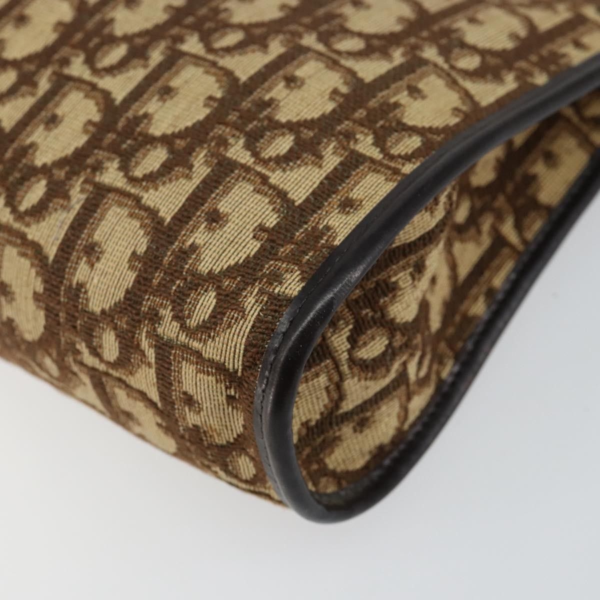 Dior Christian Dior Vintage Trotter Shoulder Bag Canvas Size ONE SIZE - 8 Thumbnail