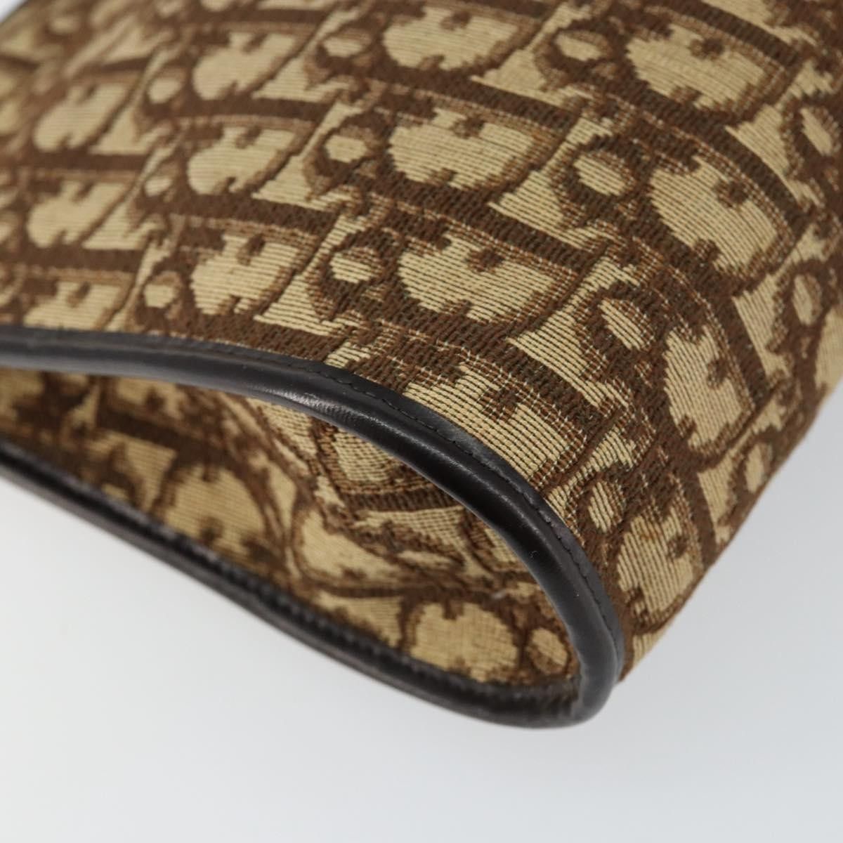 Dior Christian Dior Vintage Trotter Shoulder Bag Canvas Size ONE SIZE - 10 Thumbnail