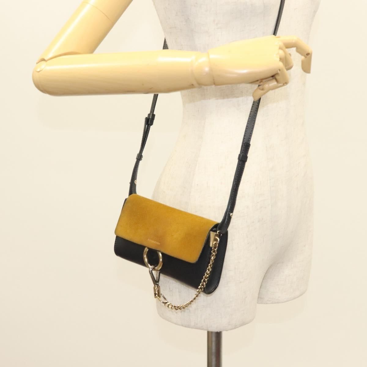 Chloe Chloe Faye Shoulder Bag Leather and Suede Size ONE SIZE - 14 Thumbnail