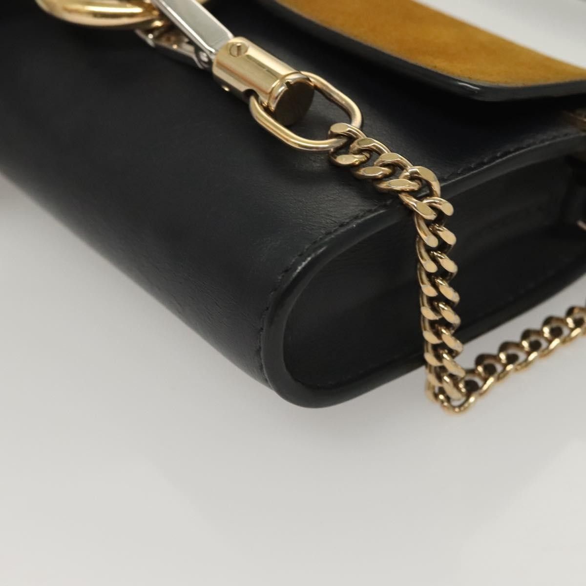Chloe Chloe Faye Shoulder Bag Leather and Suede Size ONE SIZE - 9 Thumbnail