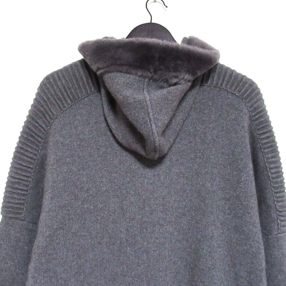 Other Other Suprema Snap Button Front Shearling Knit Hooded Coat Others Outerwear DUTY FREE for USA Size ONE SIZE - 5 Thumbnail