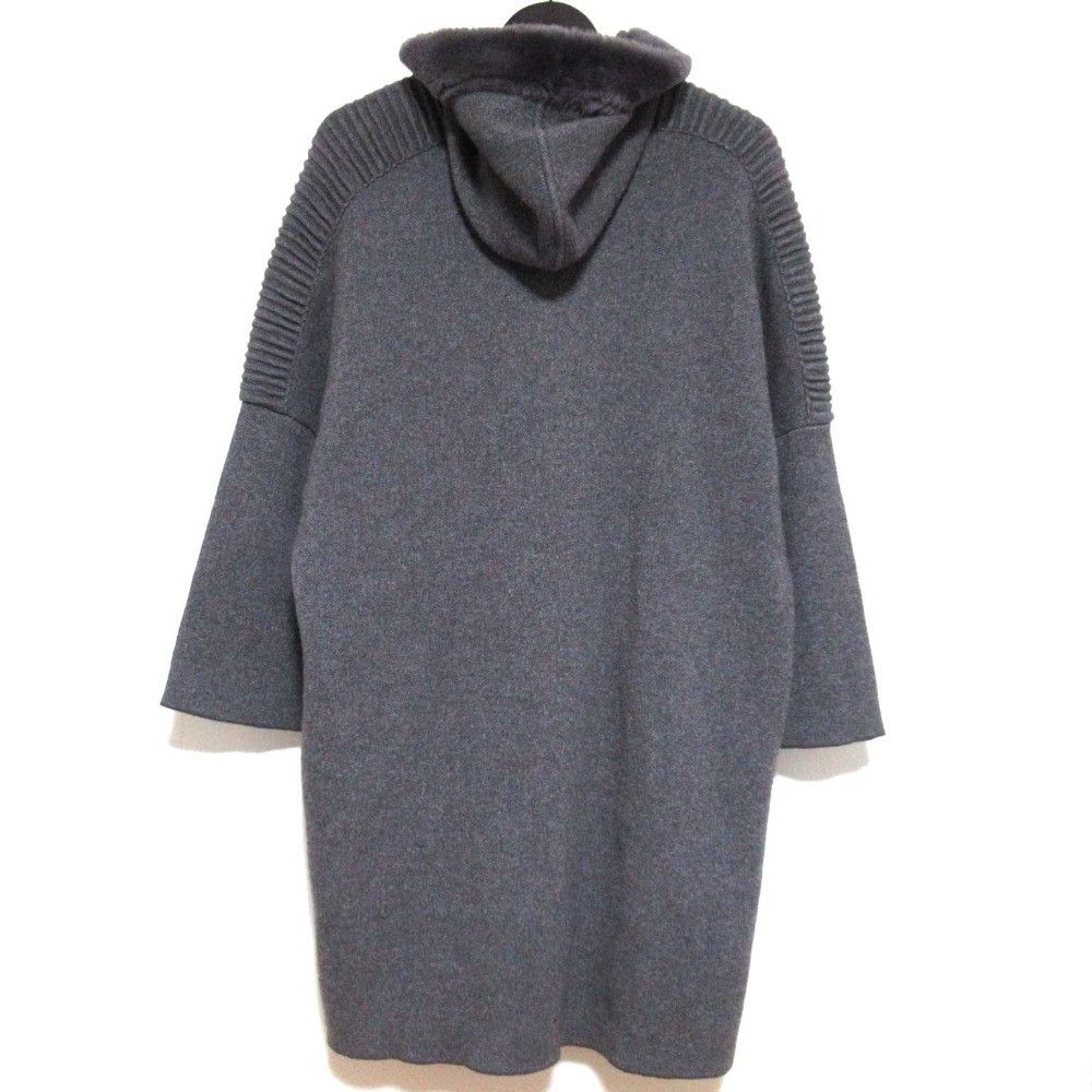 Other Other Suprema Snap Button Front Shearling Knit Hooded Coat Others Outerwear DUTY FREE for USA Size ONE SIZE - 2 Thumbnail