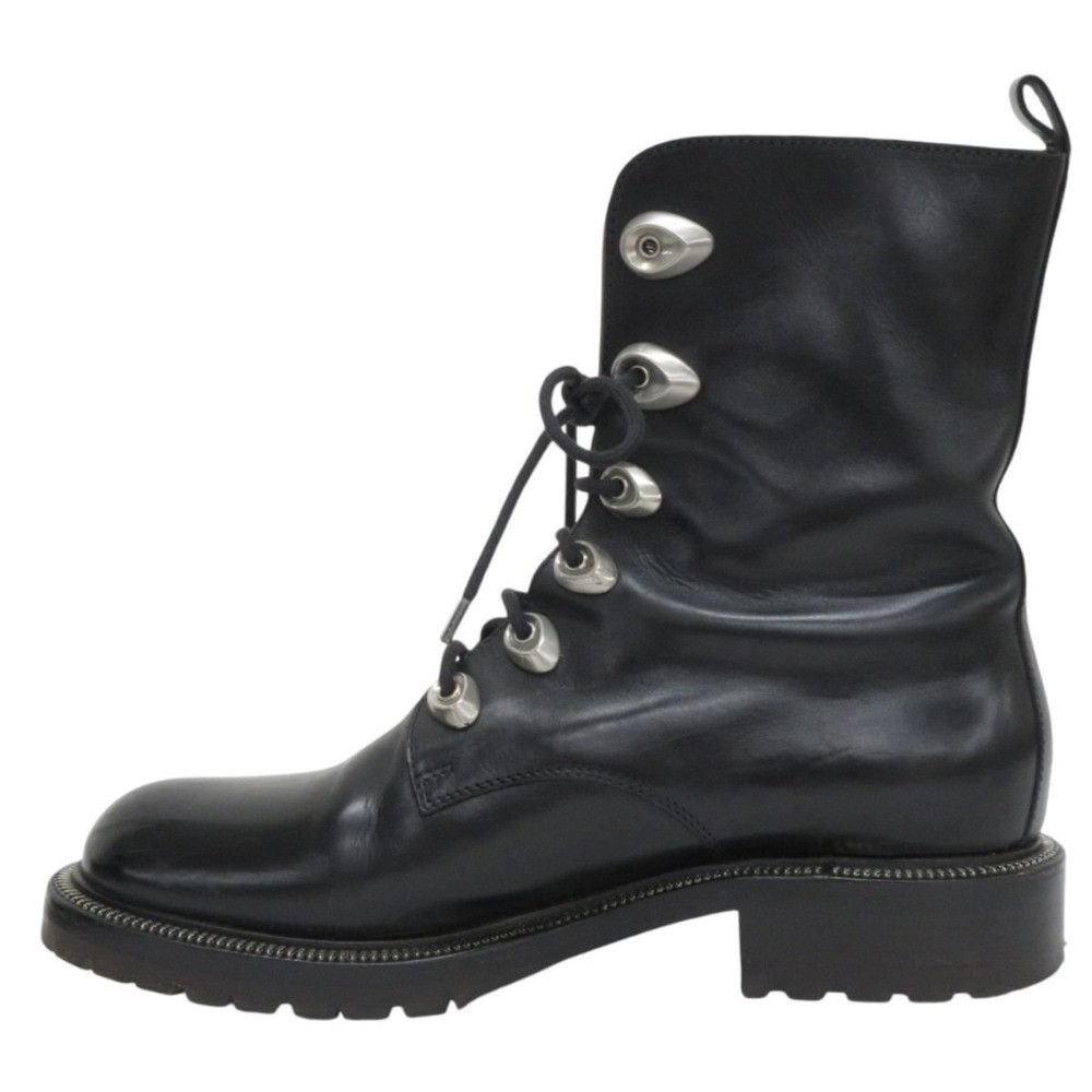 Other Other Sartore 6 Hole Lace Up Short Boots Leather Shoes DUTY FREE for USA Size ONE SIZE - 5 Thumbnail