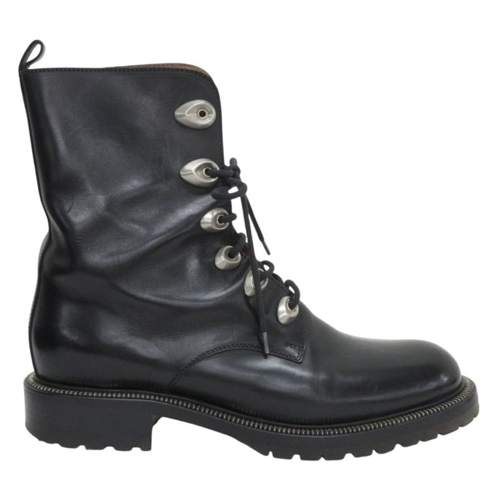 Other Other Sartore 6 Hole Lace Up Short Boots Leather Shoes DUTY FREE for USA Size ONE SIZE - 4 Thumbnail