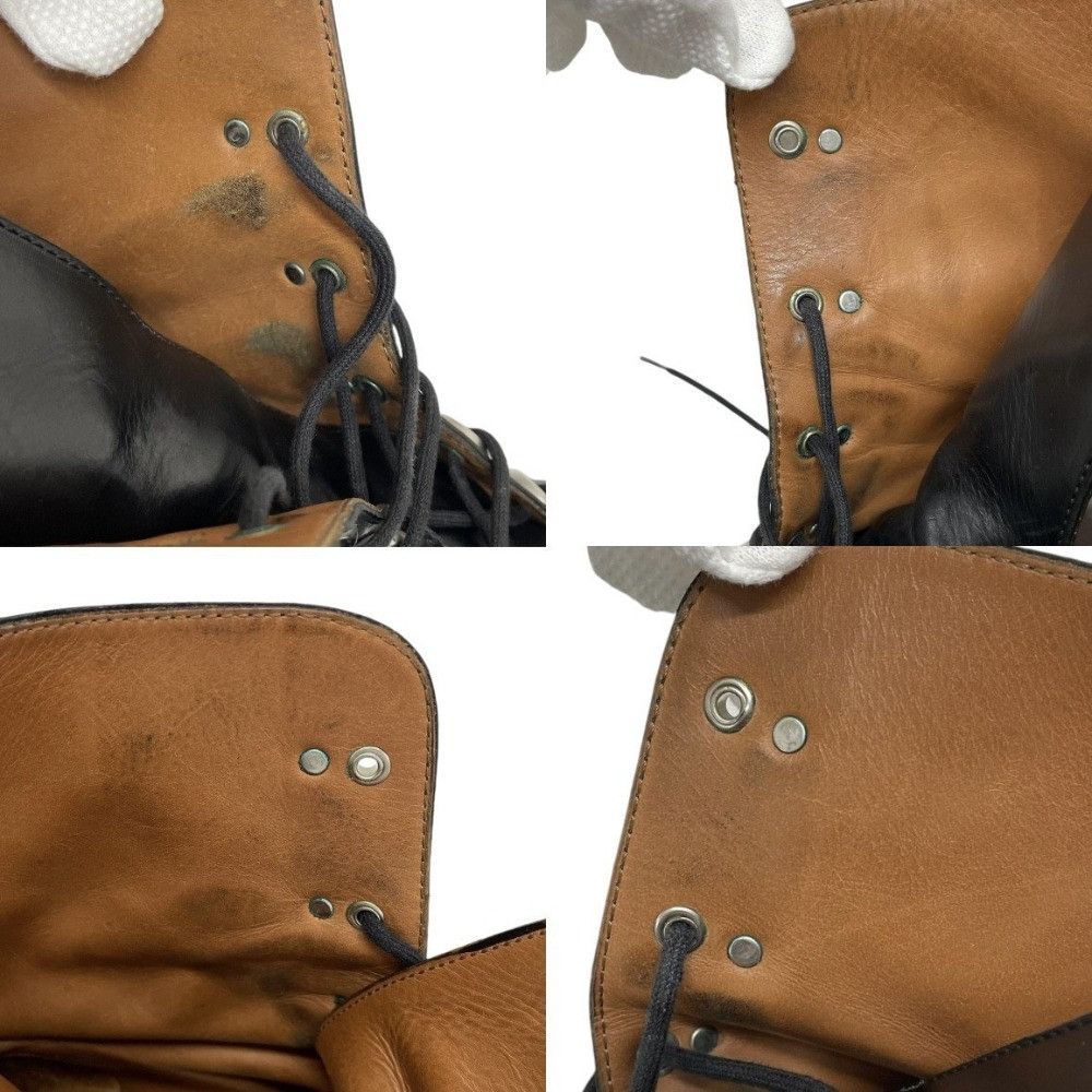 Other Other Sartore 6 Hole Lace Up Short Boots Leather Shoes DUTY FREE for USA Size ONE SIZE - 9 Thumbnail