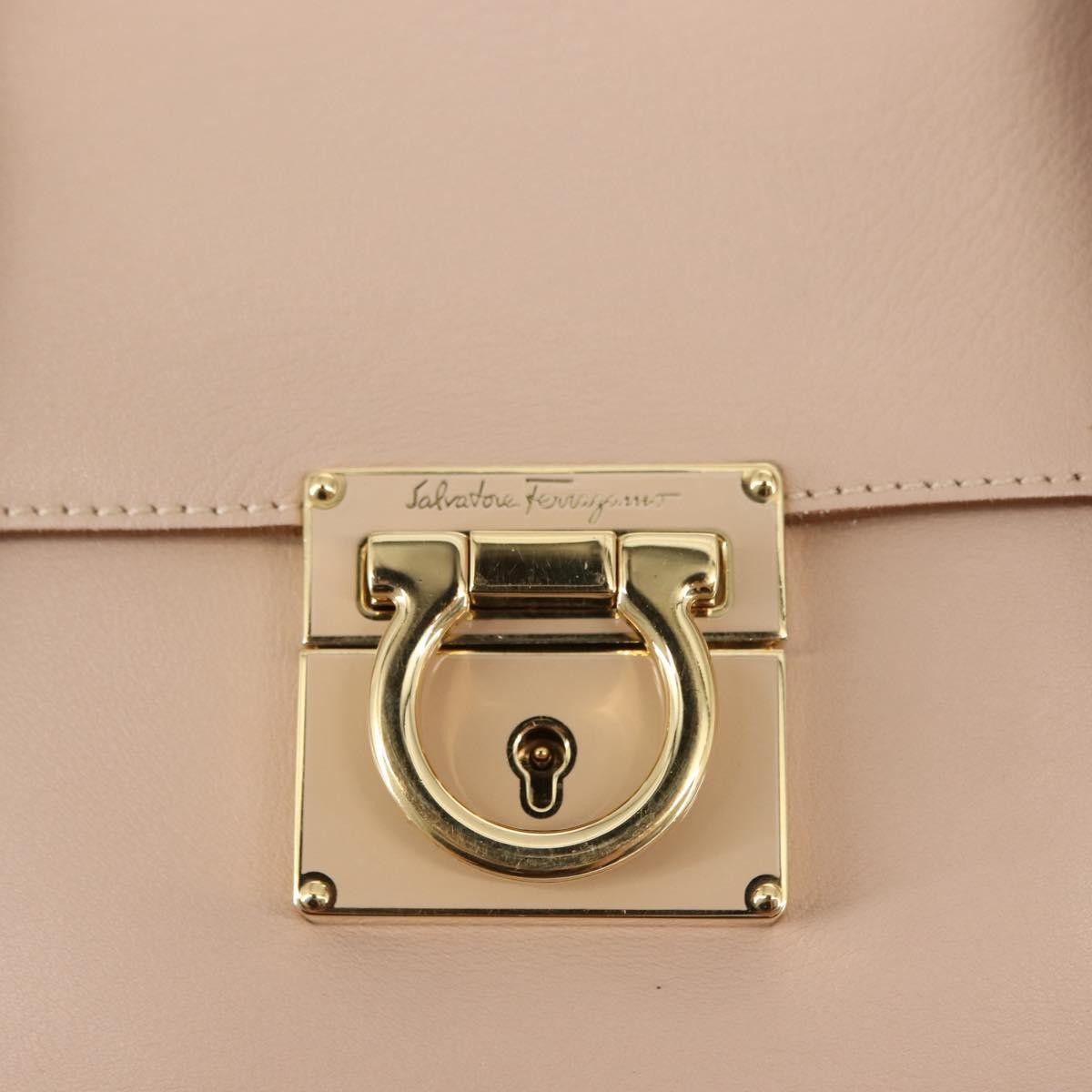 Salvatore Ferragamo Salvatore Ferragamo Sookie Satchel Leather Size ONE SIZE - 11 Thumbnail