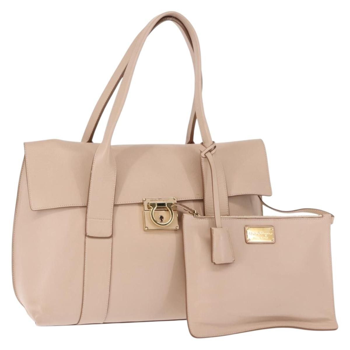 Salvatore Ferragamo Salvatore Ferragamo Sookie Satchel Leather Size ONE SIZE - 13 Thumbnail