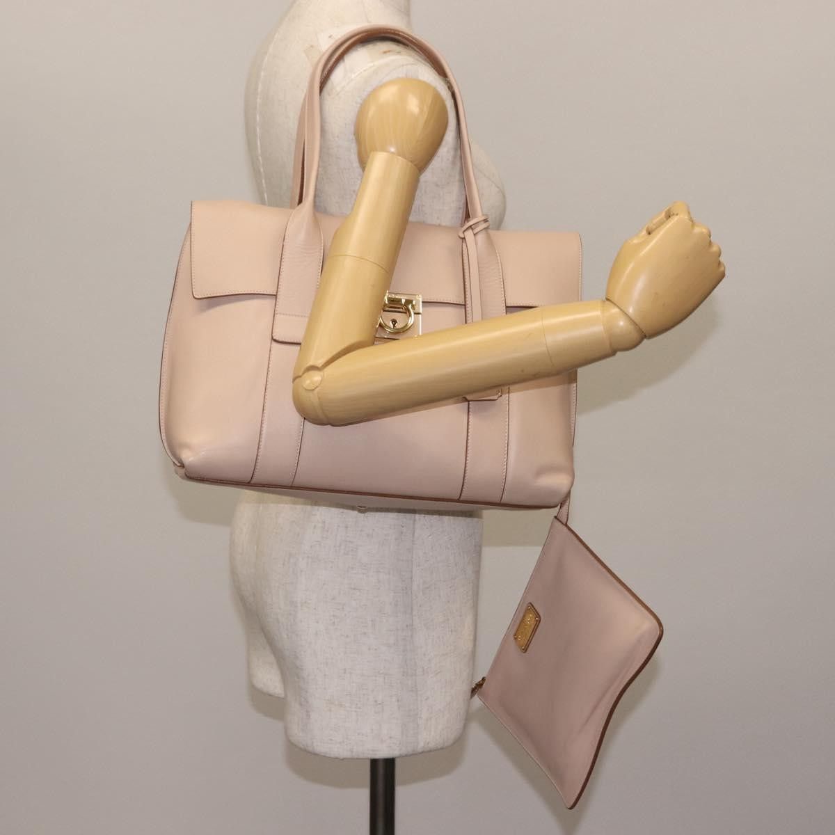 Salvatore Ferragamo Salvatore Ferragamo Sookie Satchel Leather Size ONE SIZE - 14 Thumbnail