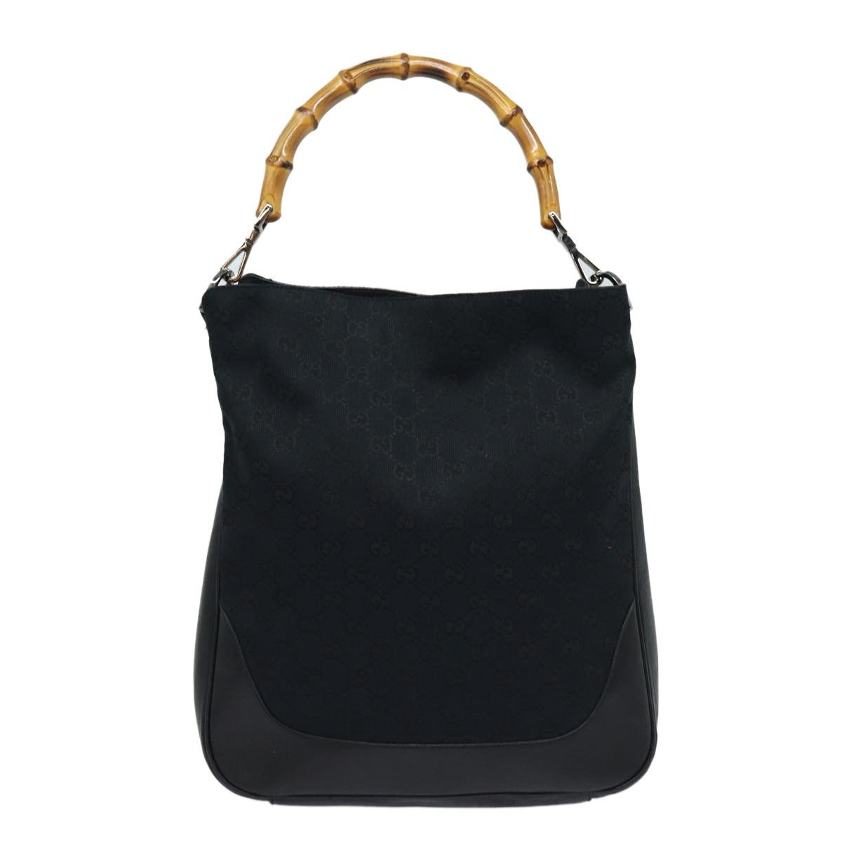 Gucci Gucci Vintage Bamboo Handle Tote Canvas Size ONE SIZE - 18 Thumbnail