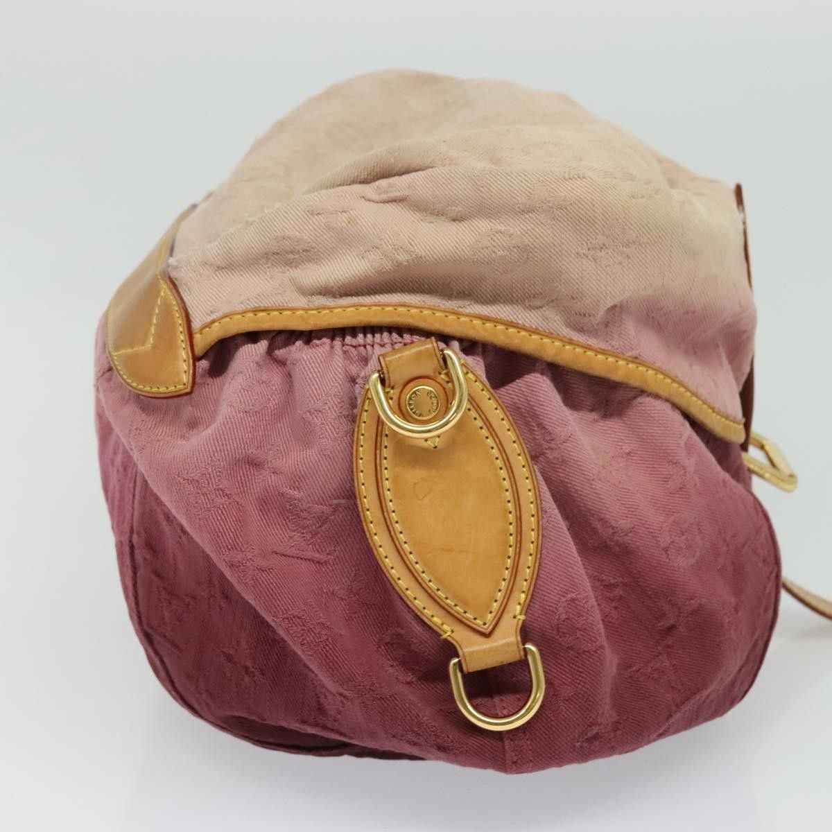 Louis Vuitton Louis Vuitton Sunshine Handbag Denim Size ONE SIZE - 4 Thumbnail