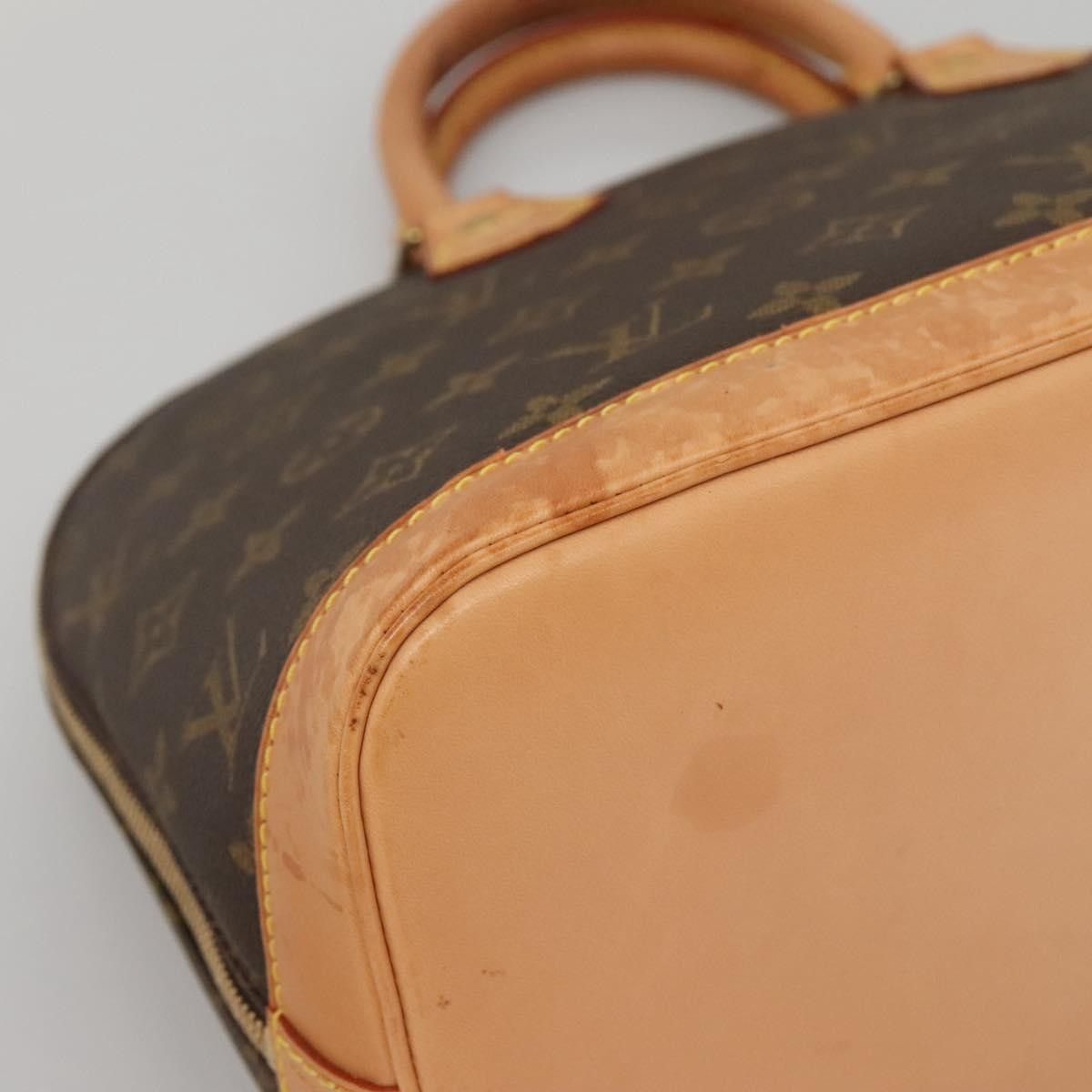 Louis Vuitton Louis Vuitton Alma Handbag Monogram Canvas Size ONE SIZE - 9 Thumbnail