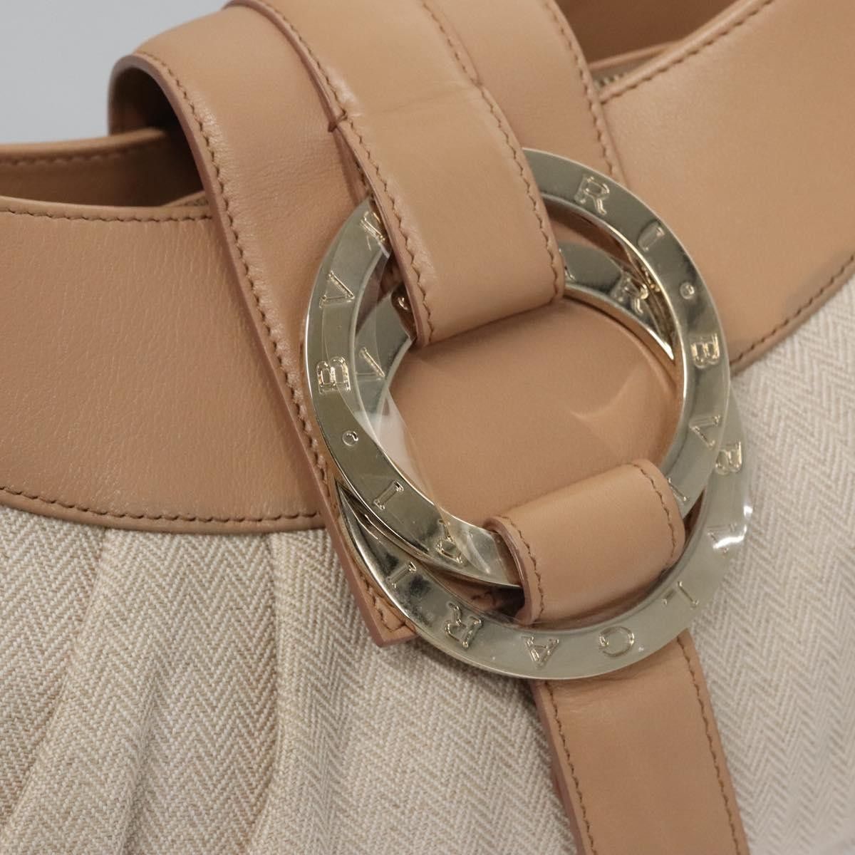 Bvlgari Bvlgari Chandra Hobo Canvas and Leather Size ONE SIZE - 13 Thumbnail