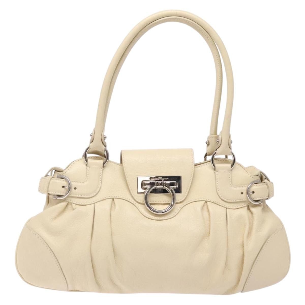 Salvatore Ferragamo Salvatore Ferragamo Marisa Satchel Leather Size ONE SIZE - 19 Thumbnail