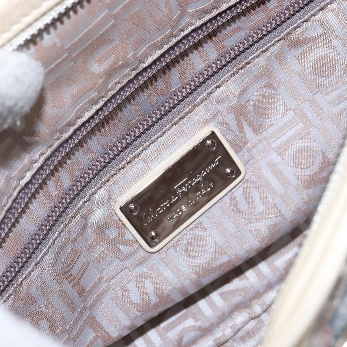 Salvatore Ferragamo Salvatore Ferragamo Marisa Satchel Leather Size ONE SIZE - 6 Thumbnail