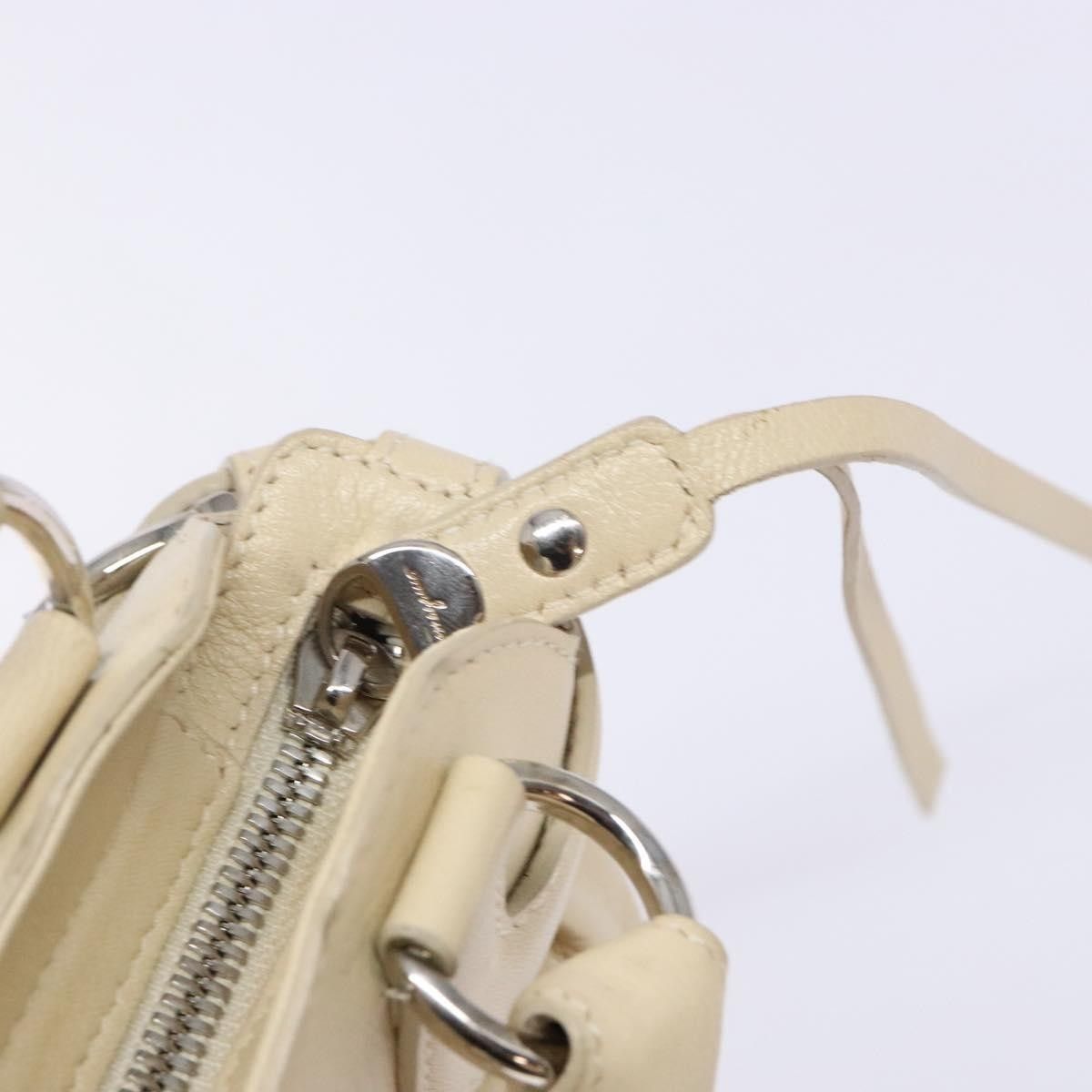 Salvatore Ferragamo Salvatore Ferragamo Marisa Satchel Leather Size ONE SIZE - 20 Thumbnail