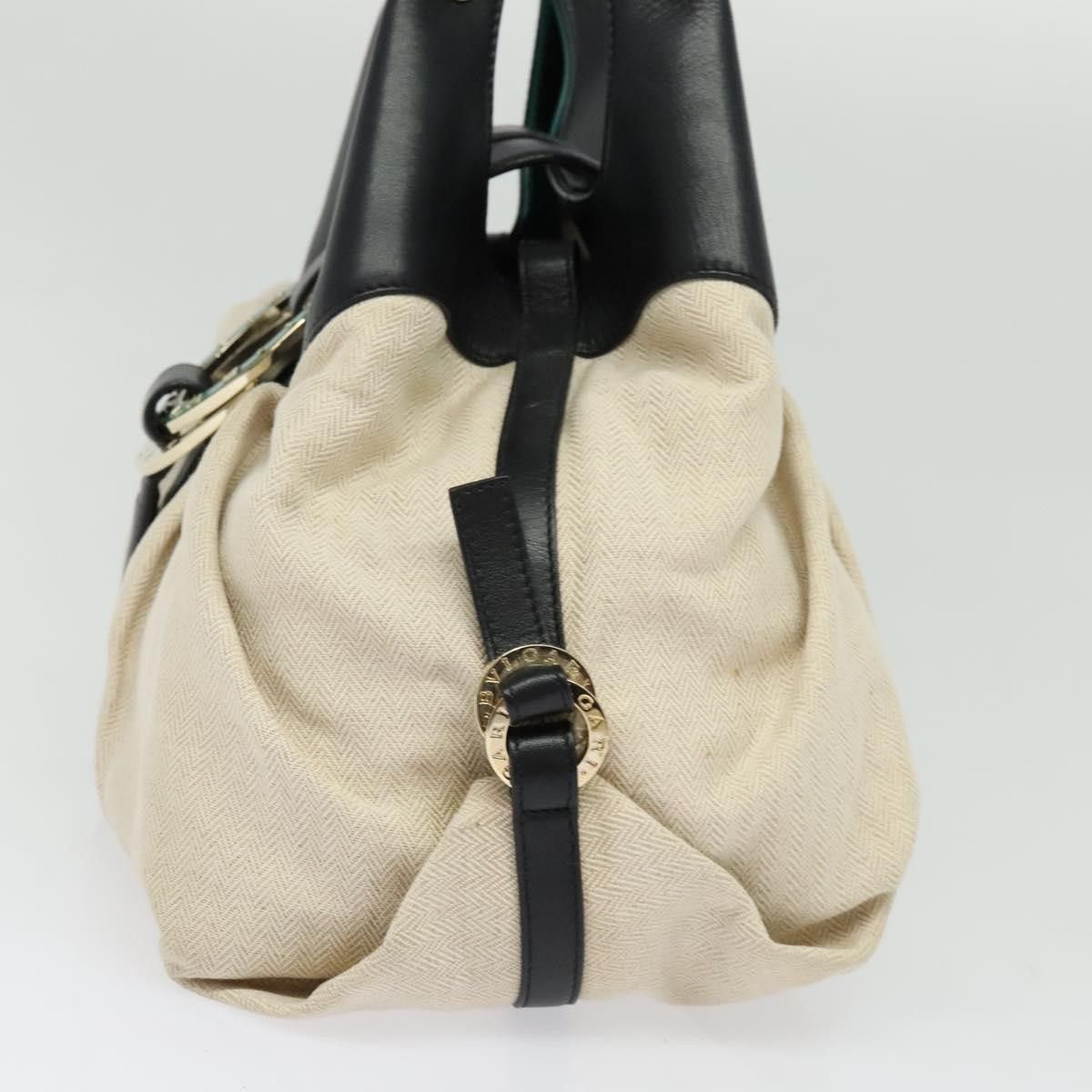 Bvlgari Bvlgari Chandra Hobo Canvas and Leather Size ONE SIZE - 4 Thumbnail