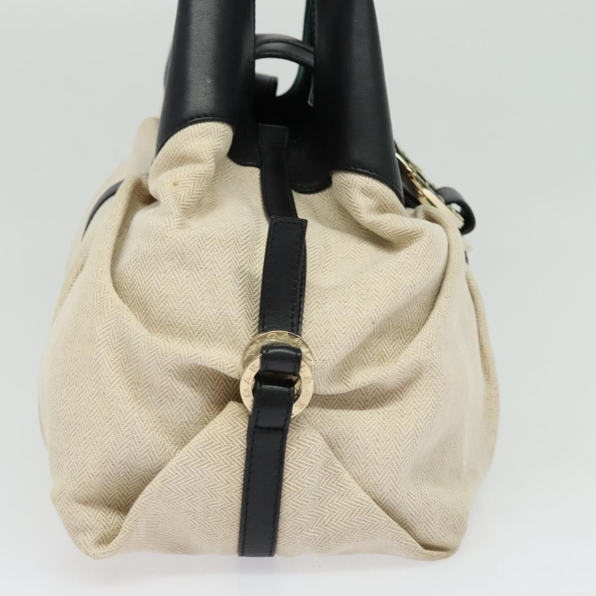 Bvlgari Bvlgari Chandra Hobo Canvas and Leather Size ONE SIZE - 3 Thumbnail