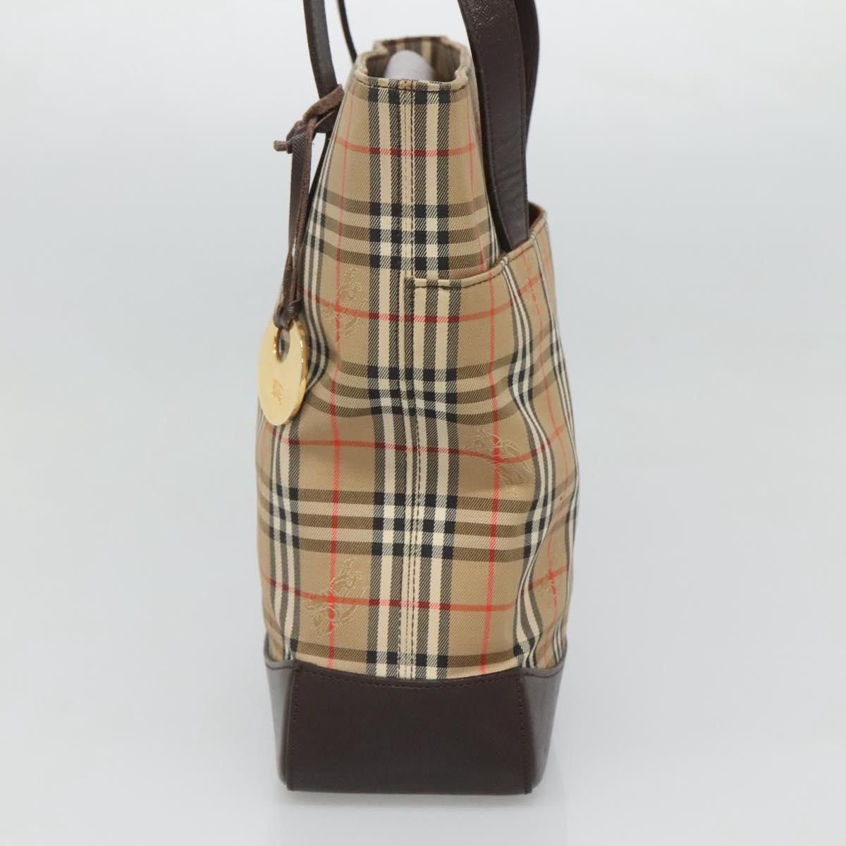 Burberry Burberry Nova Check Tote canvas check pattern Size ONE SIZE - 4 Thumbnail