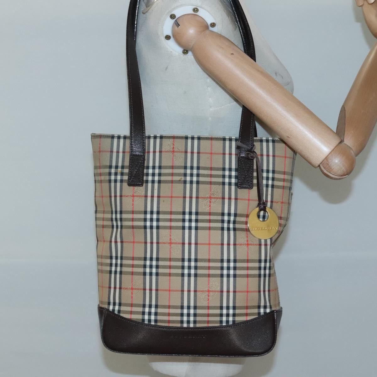 Burberry Burberry Nova Check Tote canvas check pattern Size ONE SIZE - 13 Thumbnail
