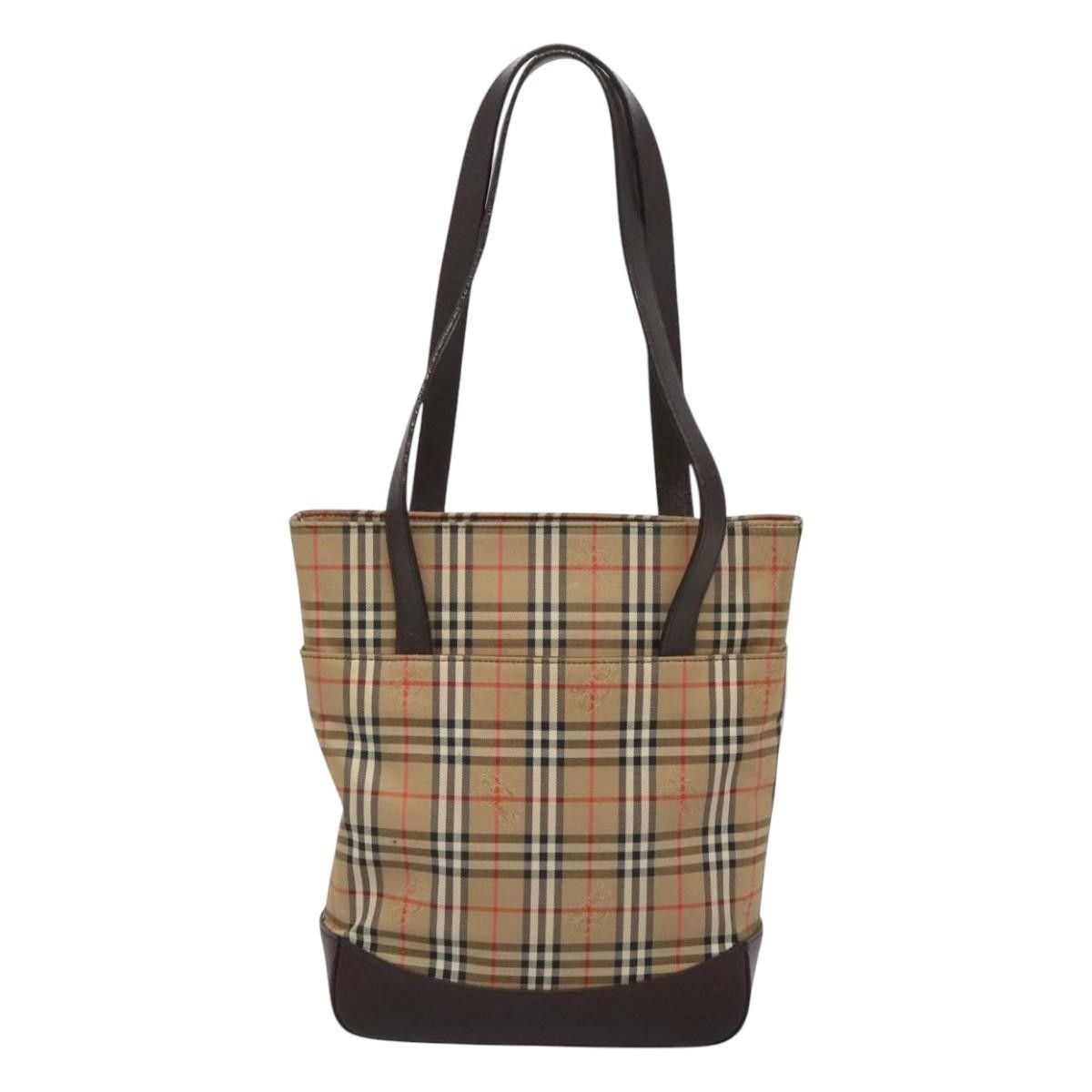 Burberry Burberry Nova Check Tote canvas check pattern Size ONE SIZE - 2 Thumbnail