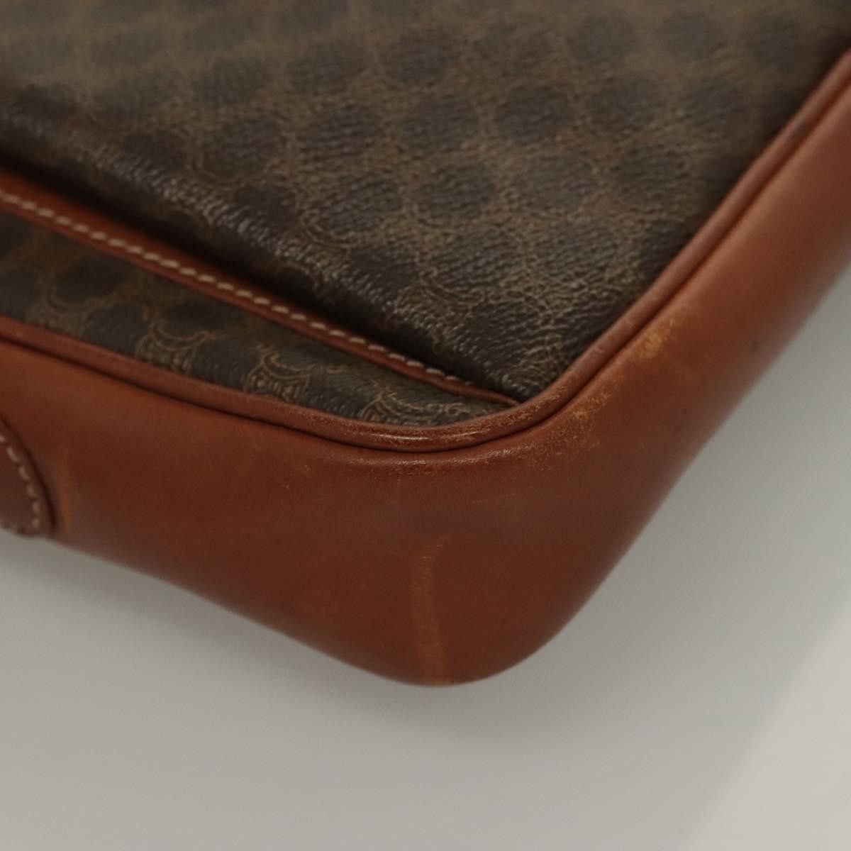 Celine Celine Macadam Pochette Canvas and Leather Size ONE SIZE - 8 Thumbnail