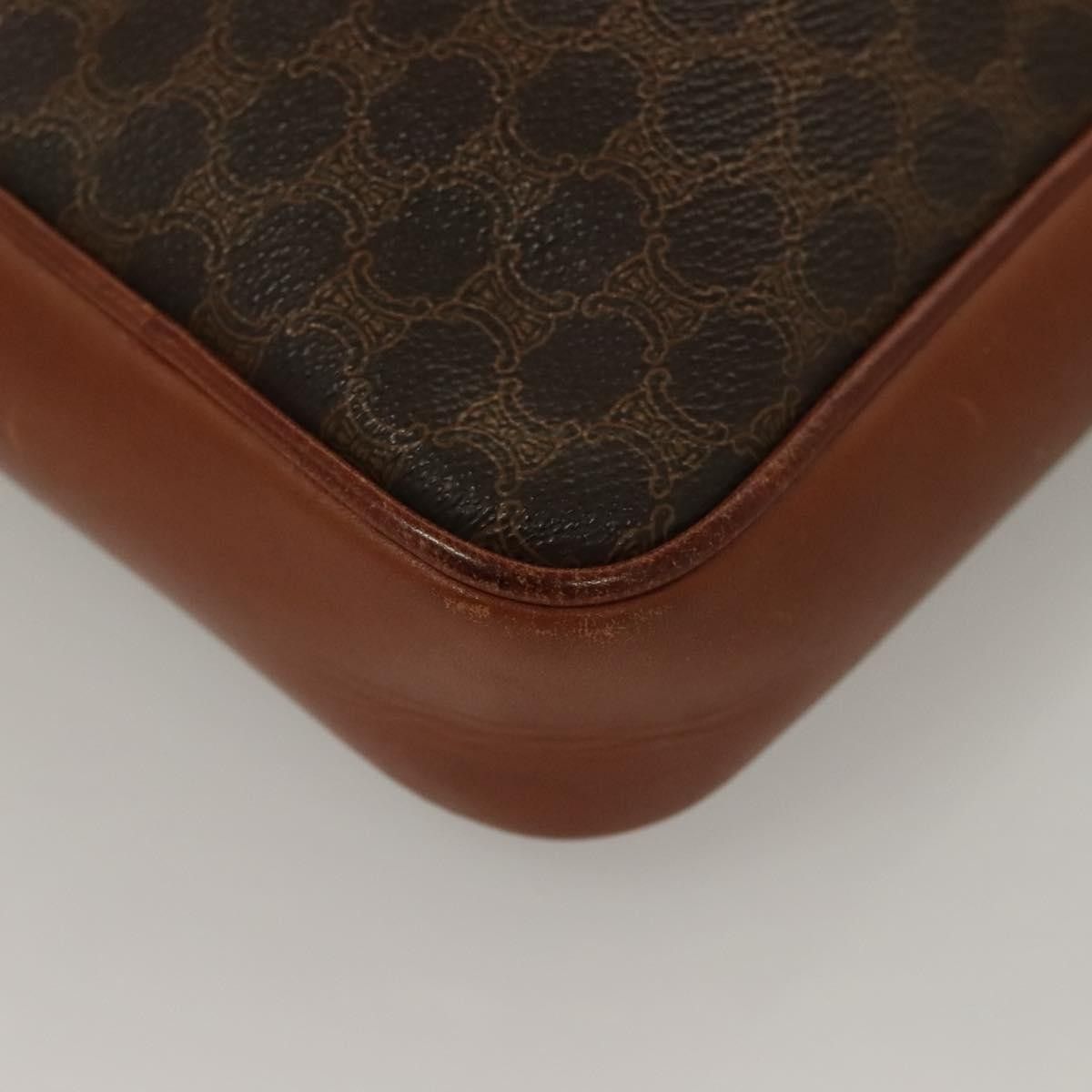 Celine Celine Macadam Pochette Canvas and Leather Size ONE SIZE - 10 Thumbnail