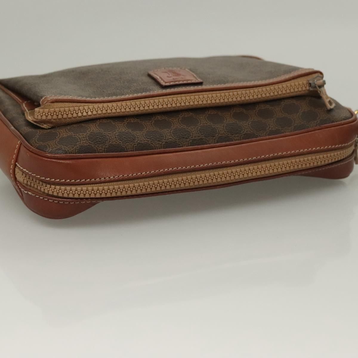 Celine Celine Macadam Pochette Canvas and Leather Size ONE SIZE - 12 Thumbnail