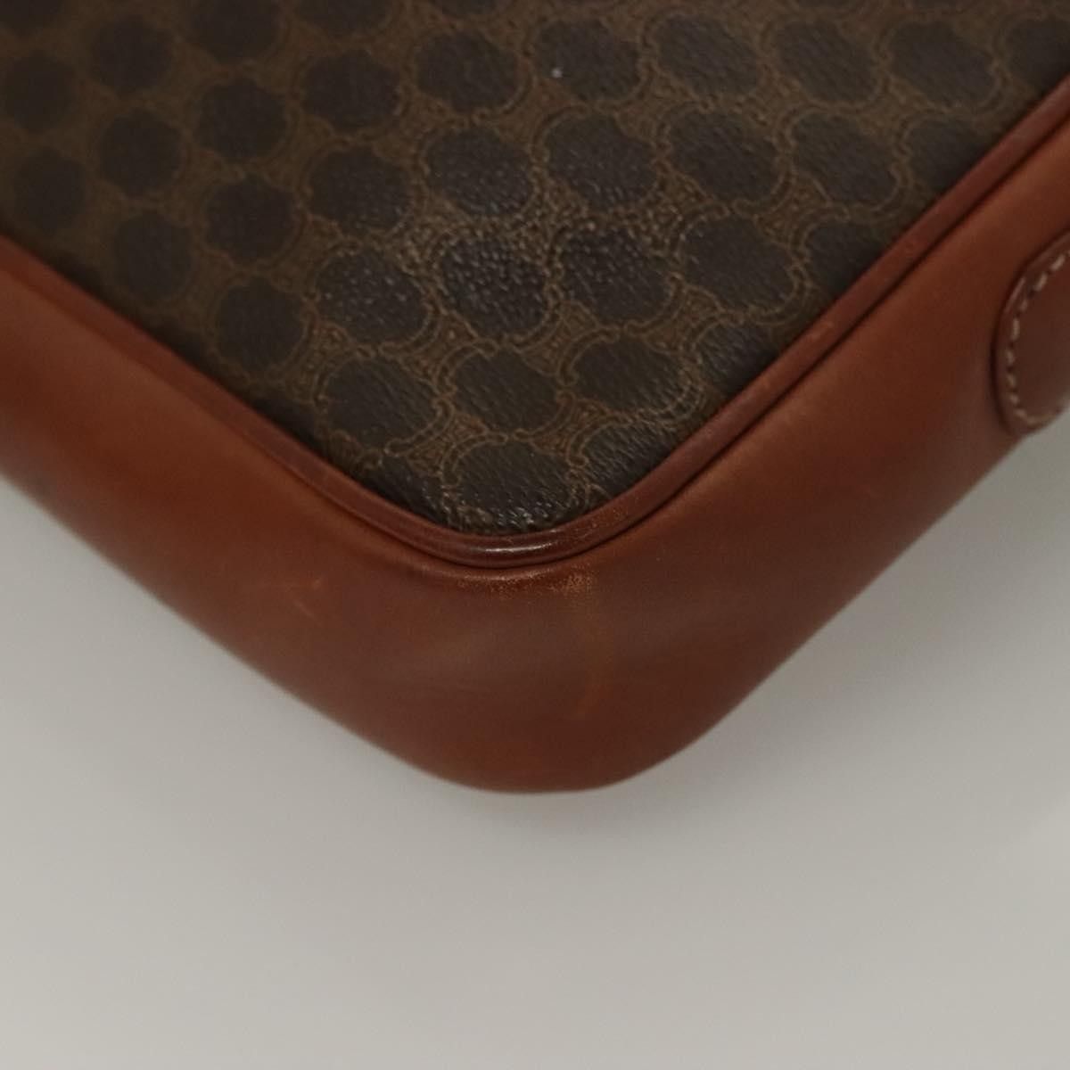 Celine Celine Macadam Pochette Canvas and Leather Size ONE SIZE - 11 Thumbnail