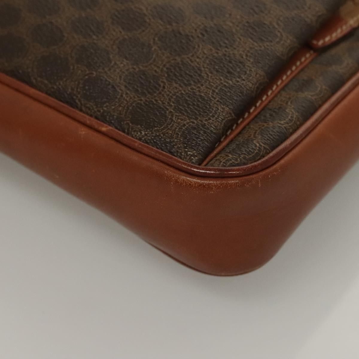 Celine Celine Macadam Pochette Canvas and Leather Size ONE SIZE - 9 Thumbnail