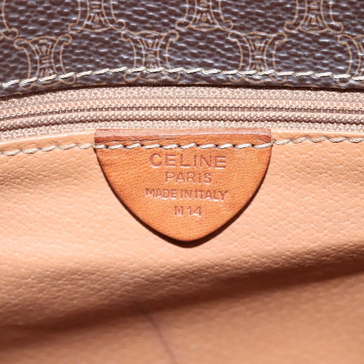 Celine Celine Vintage Macadam Shoulder Bag Canvas and Leather Size ONE SIZE - 6 Thumbnail